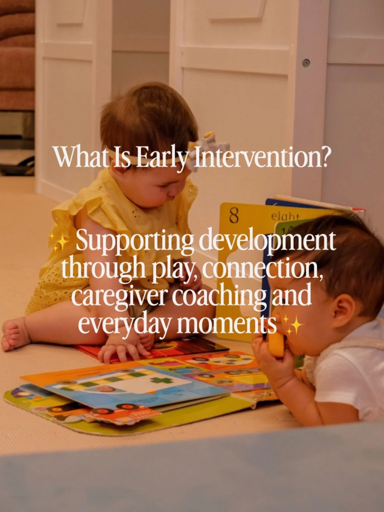 Early Intervention can feel overwhelming at first but you don&rsquo;t have to navigate it alone. 

EI services are designed to support children and families through play, connection, caregiver coaching and everyday routines during some of the most im