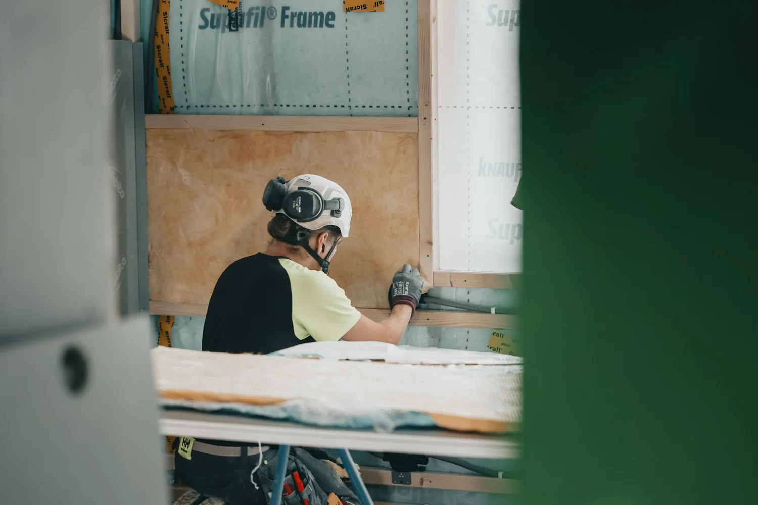 Hereid Hus – håndverker i arbeid