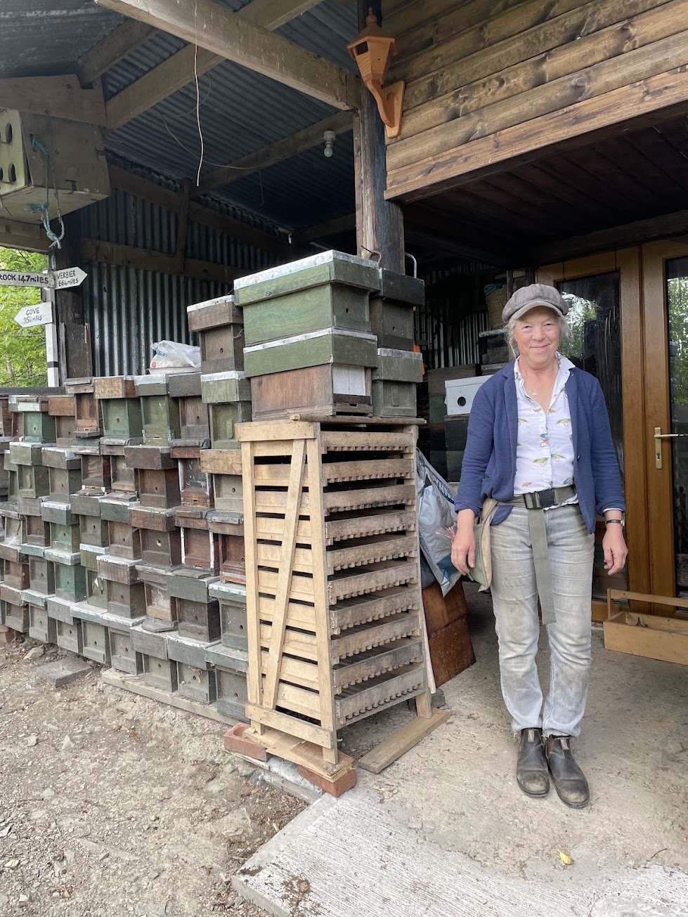 Kirsty at shed.jpg
