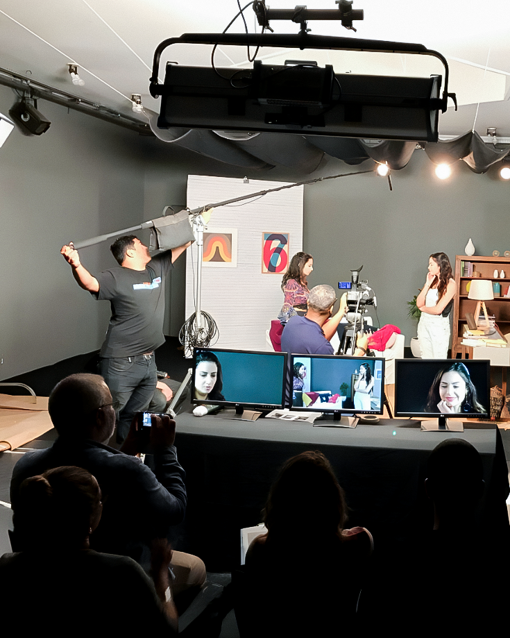 Atuação para audiovisual em toda a grade do Técnico