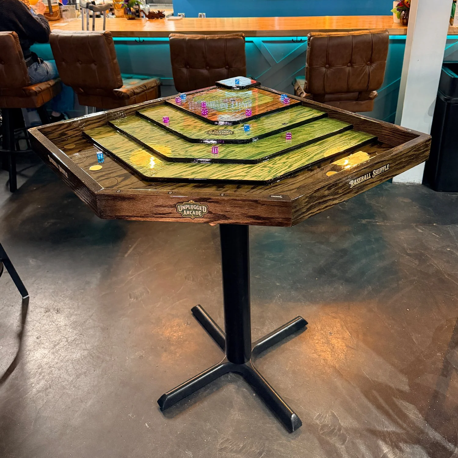 Baseball Shuffle - Cocktail Table