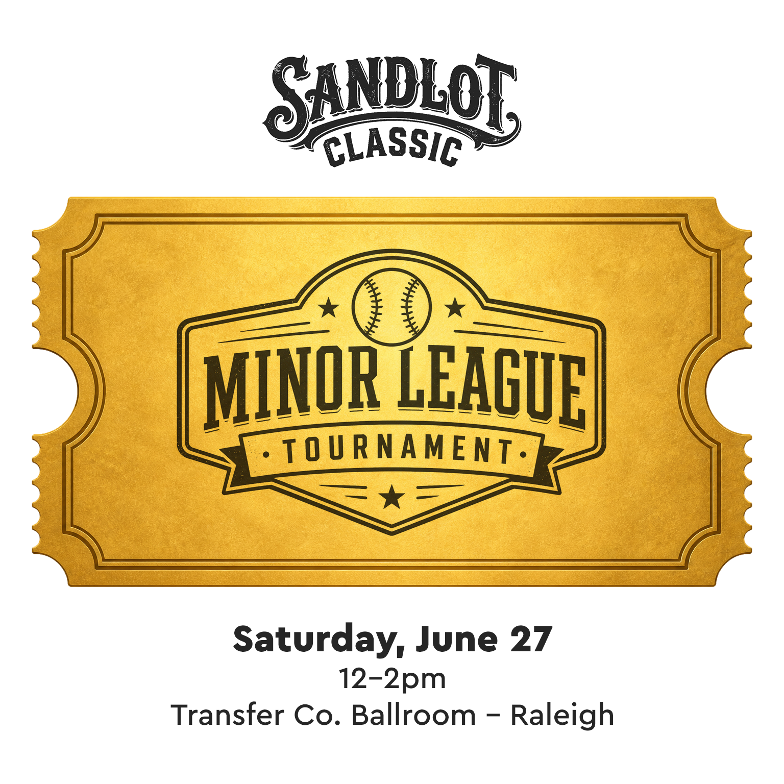 Minor League Tournament: Team Registration