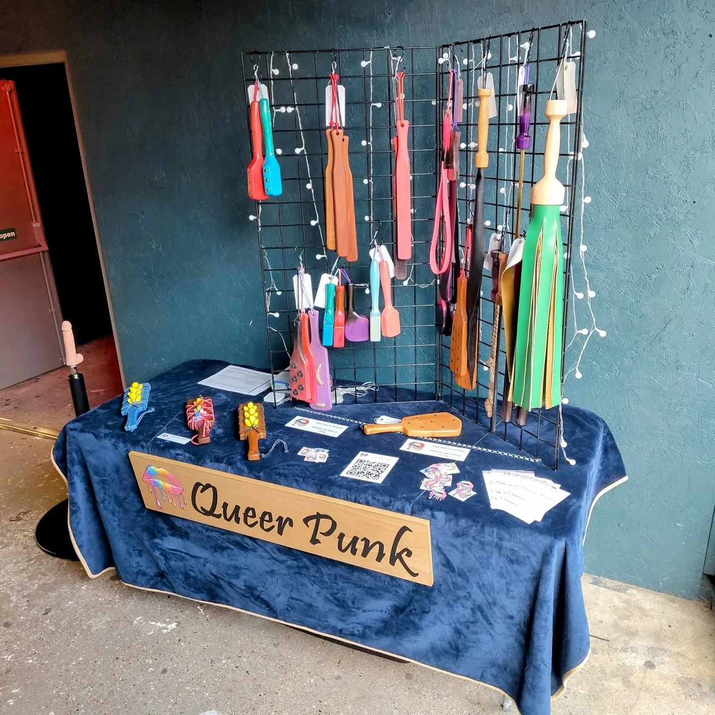 Come and see us at Tears for Beers! Lots of stock in lots of fun colours available to take away! #kink #handmade #impacttoys #impactplay