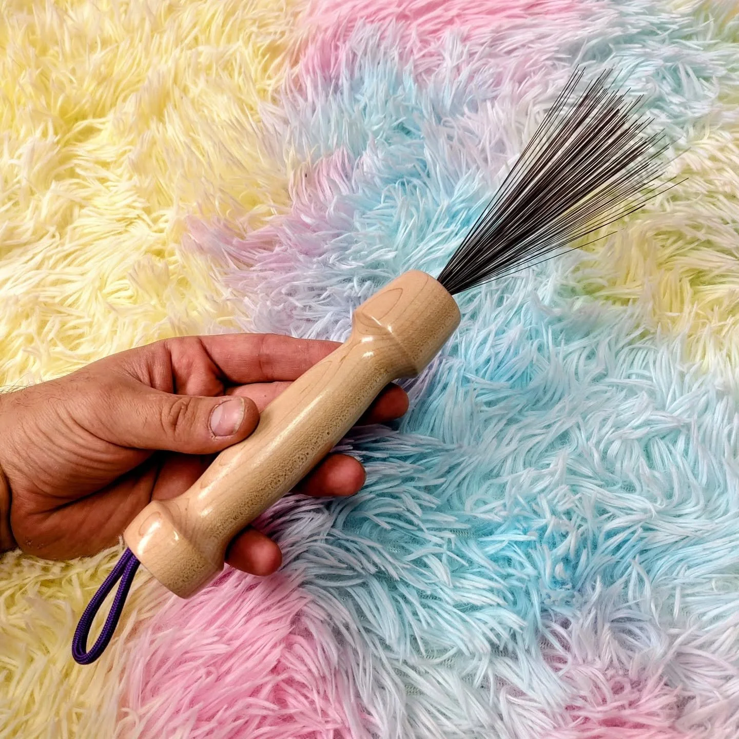 GIVE AWAY TIME!

Are you one of those wonderful people that follows me on here? I want your best guess in a comment below what product I have used to make the sensory strands on this awesome new toy. Doesn't have to be right, you just have to follow 