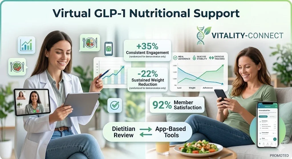 Does Virtual GLP-1 Nutritional Support Work-If So, How!
