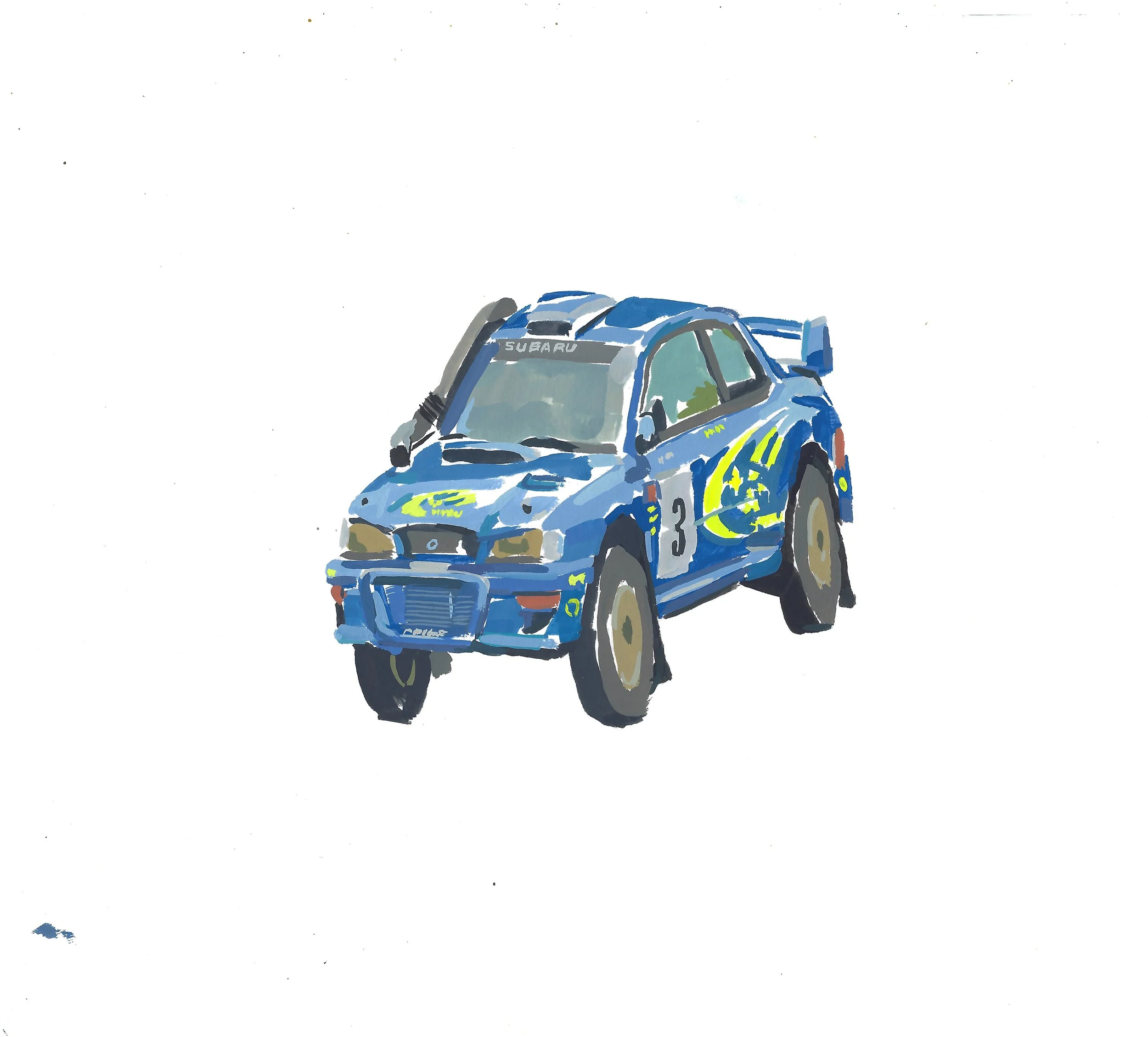 Subaru Impreza Jump