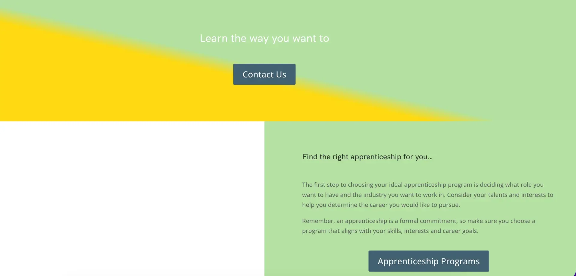 educationwise old website before rebuild