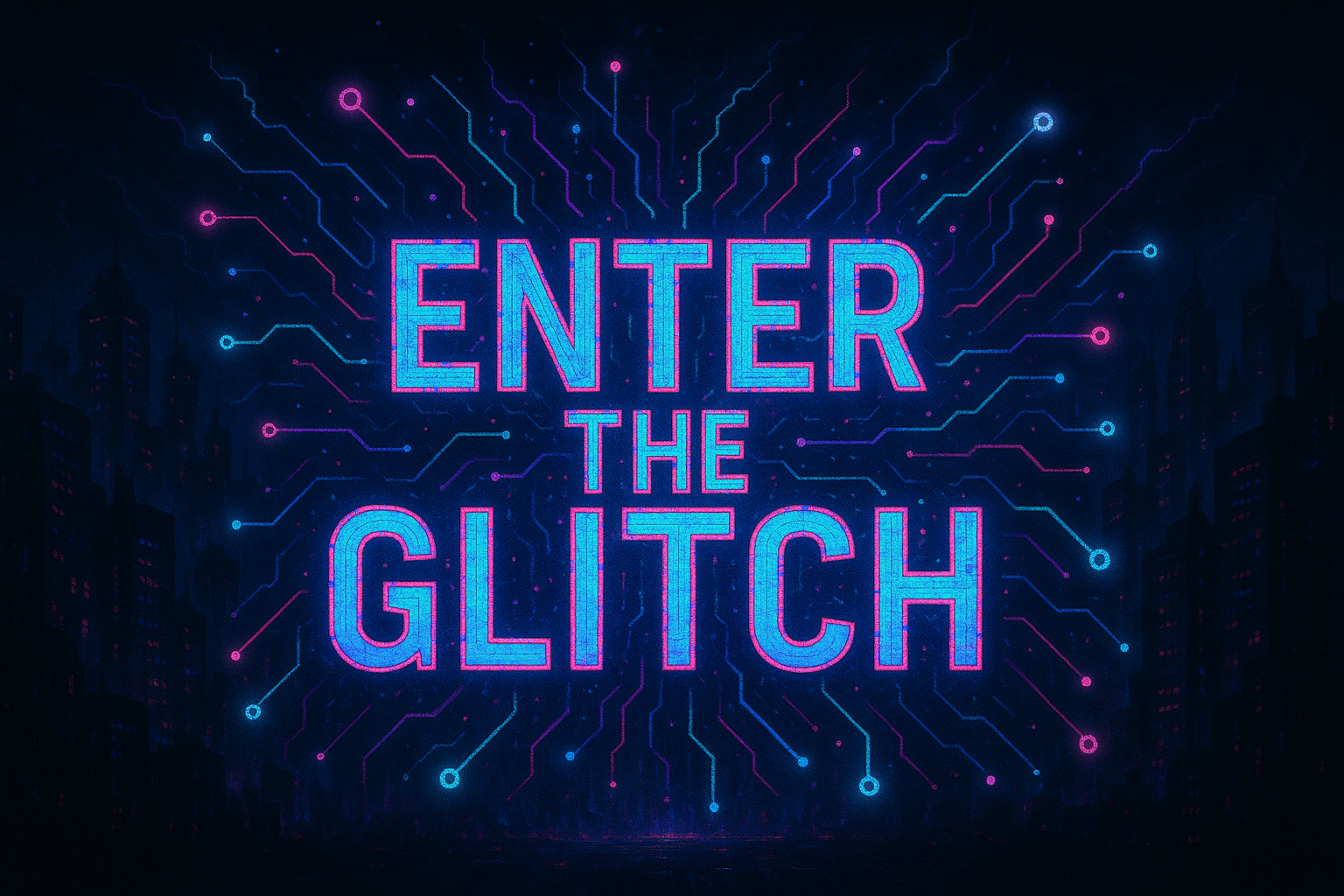 Enter the Glitch — Day 1 of My 52-Week Challenge