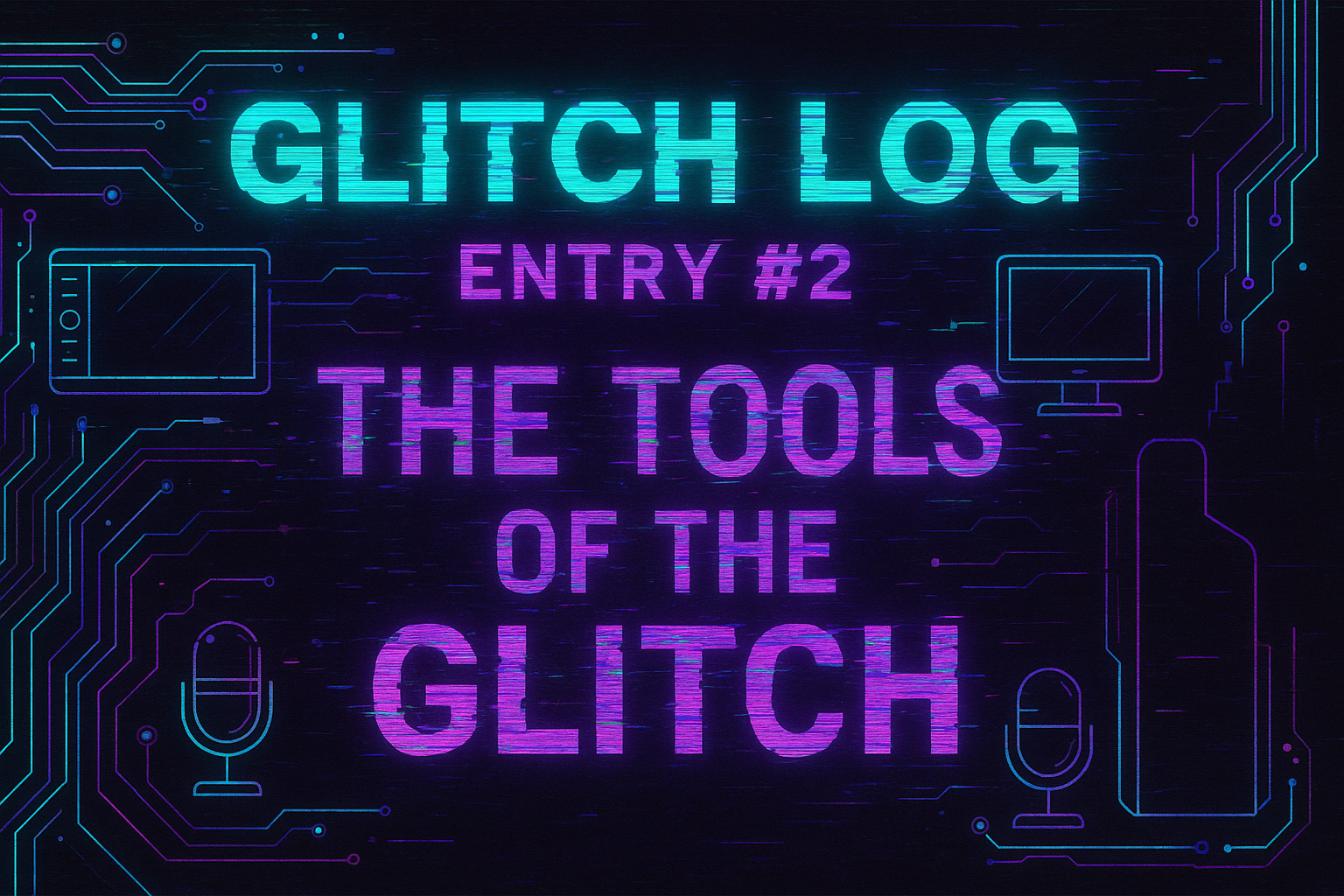 My Glitch Log: Entry #2 – The Tools of the Glitch Beginner Setup