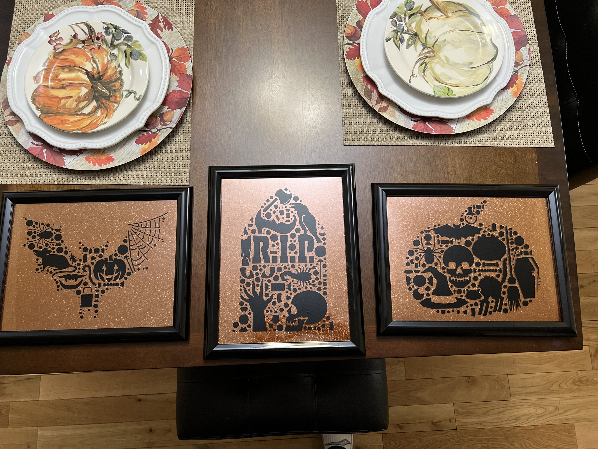 Halloween Picture Frames - Vinyl