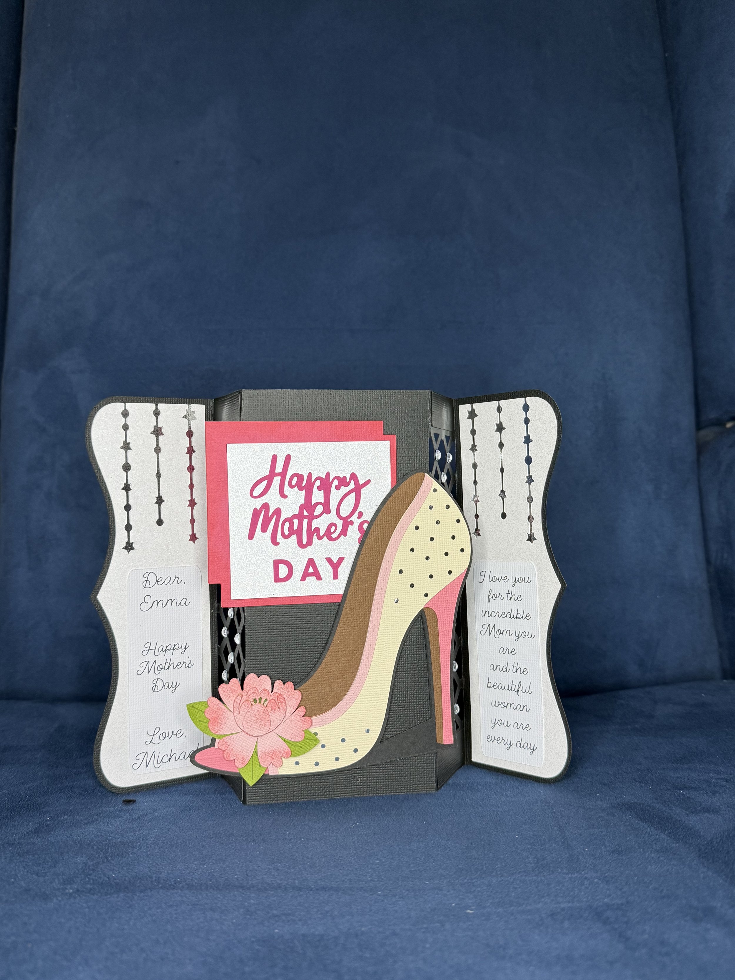 High Heel Mother's Day Card - Paper