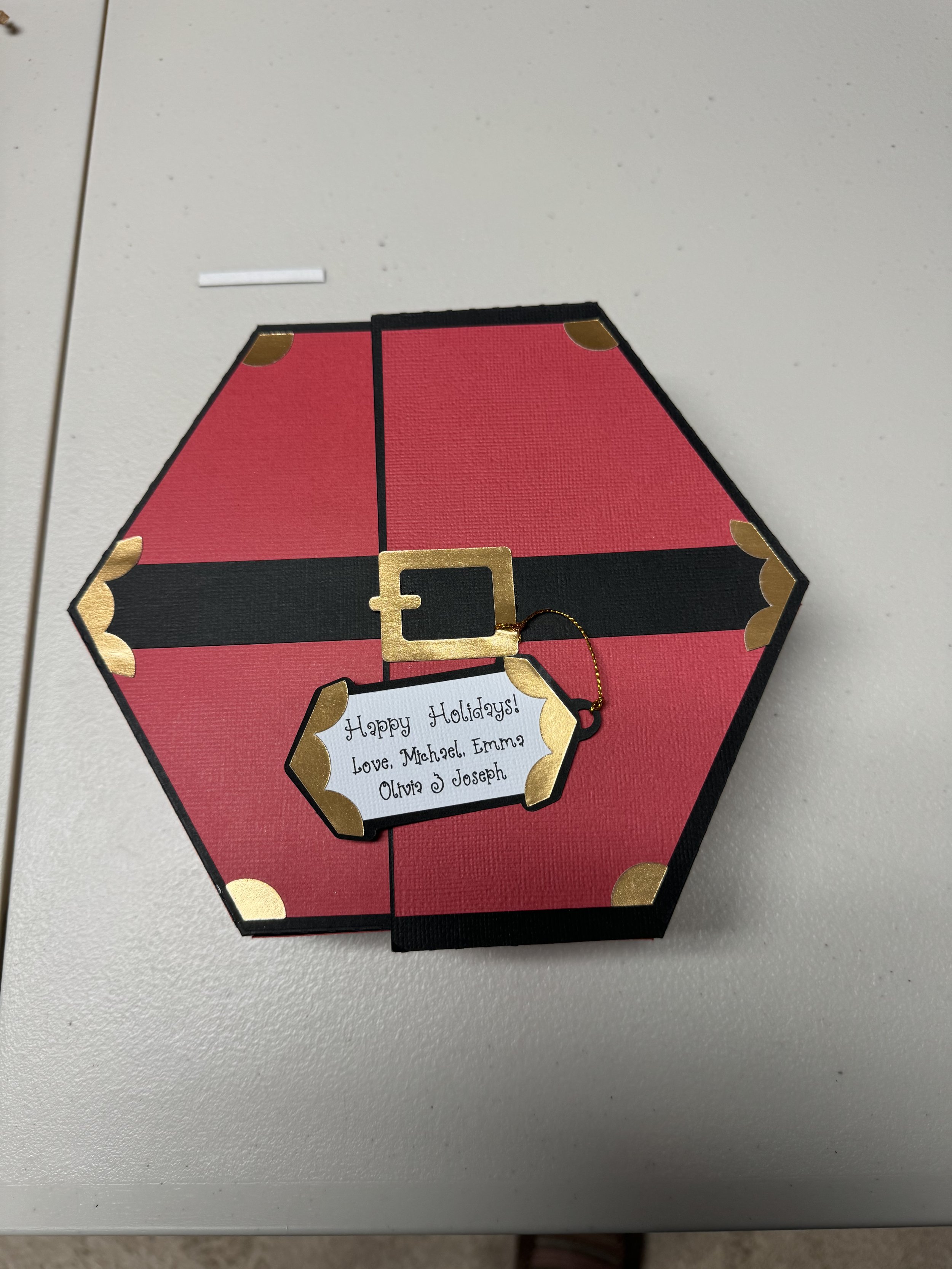 Santa Popup Card - Paper