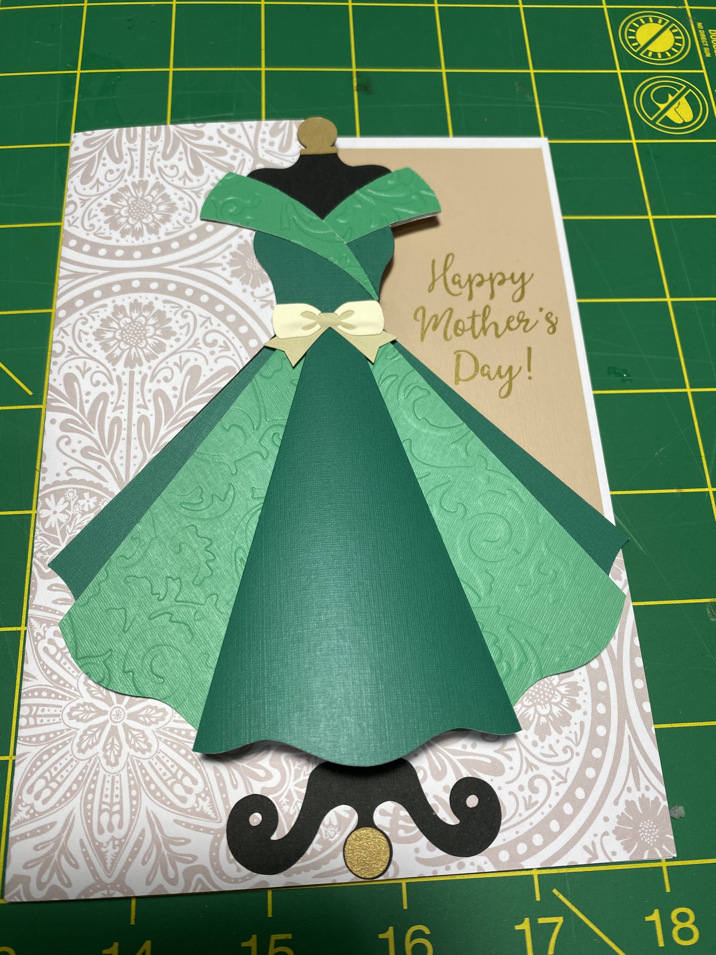 Mother's Day Dress Card - Paper