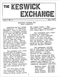 Vol. 1  No. 1 - May 1981