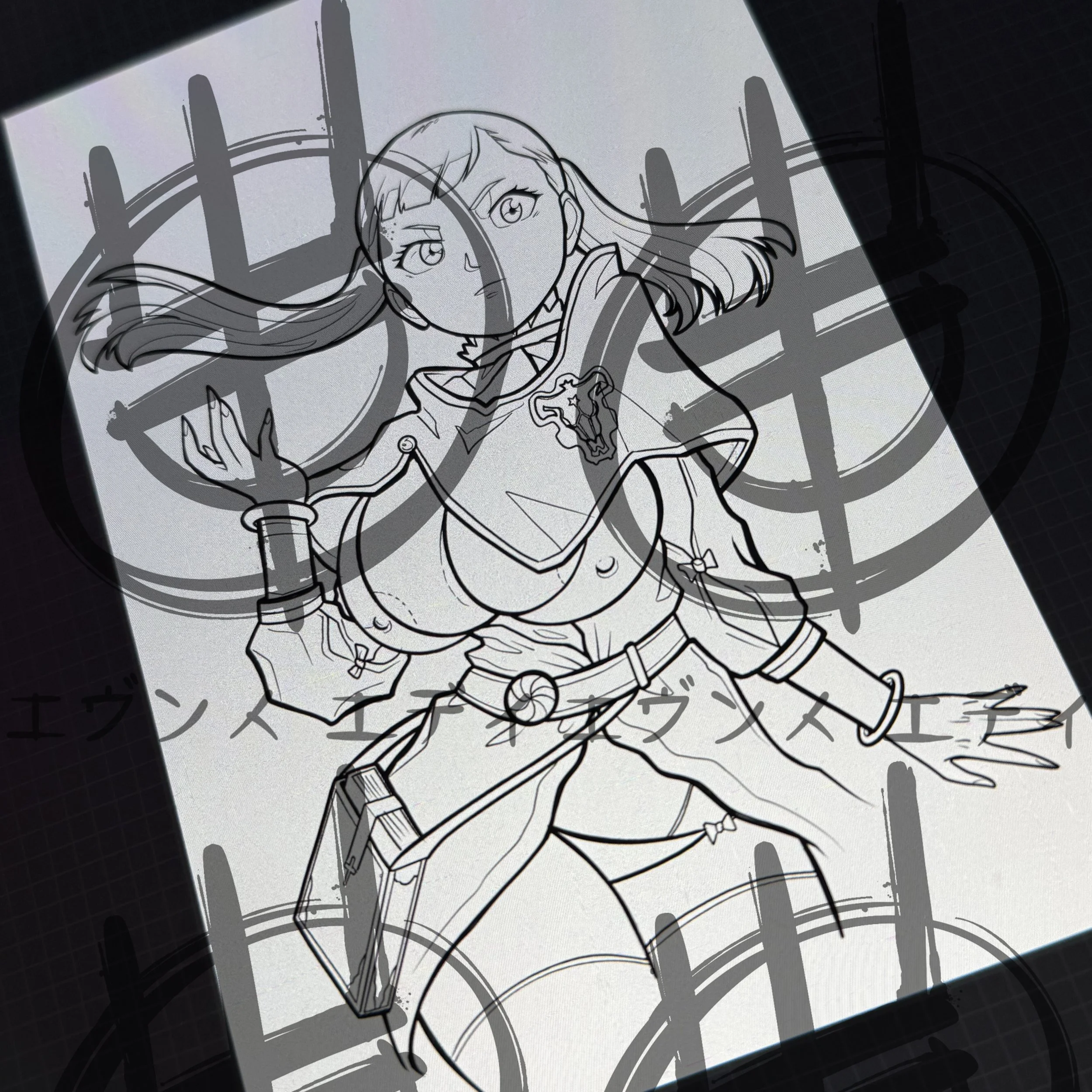 18+ Anime girl Sexy // Noelle Big Boobs