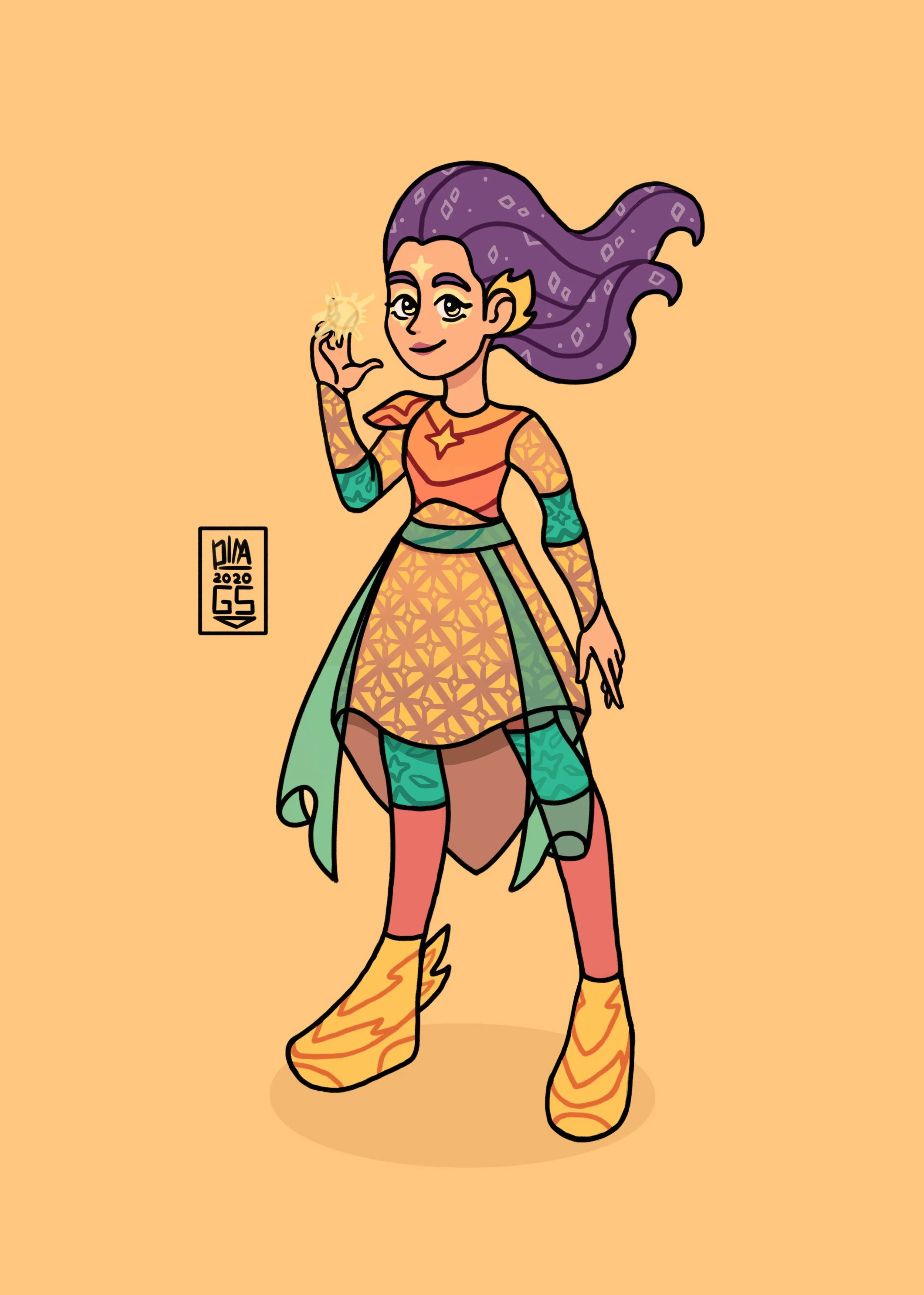 "Milany" - a concept of the "Guardian-angels" armor.