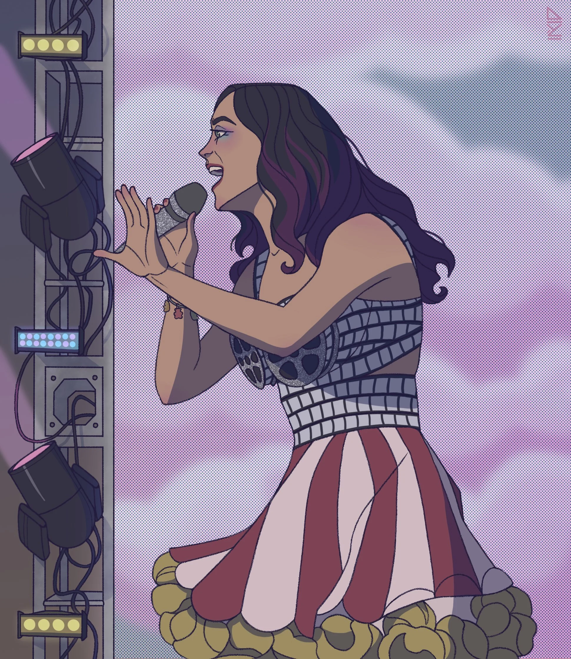 Katy Perry performing "Hot 'n' Cold" in 2012 at Billboard Summer Beats Concert (Part Of Me 3D Premiere).