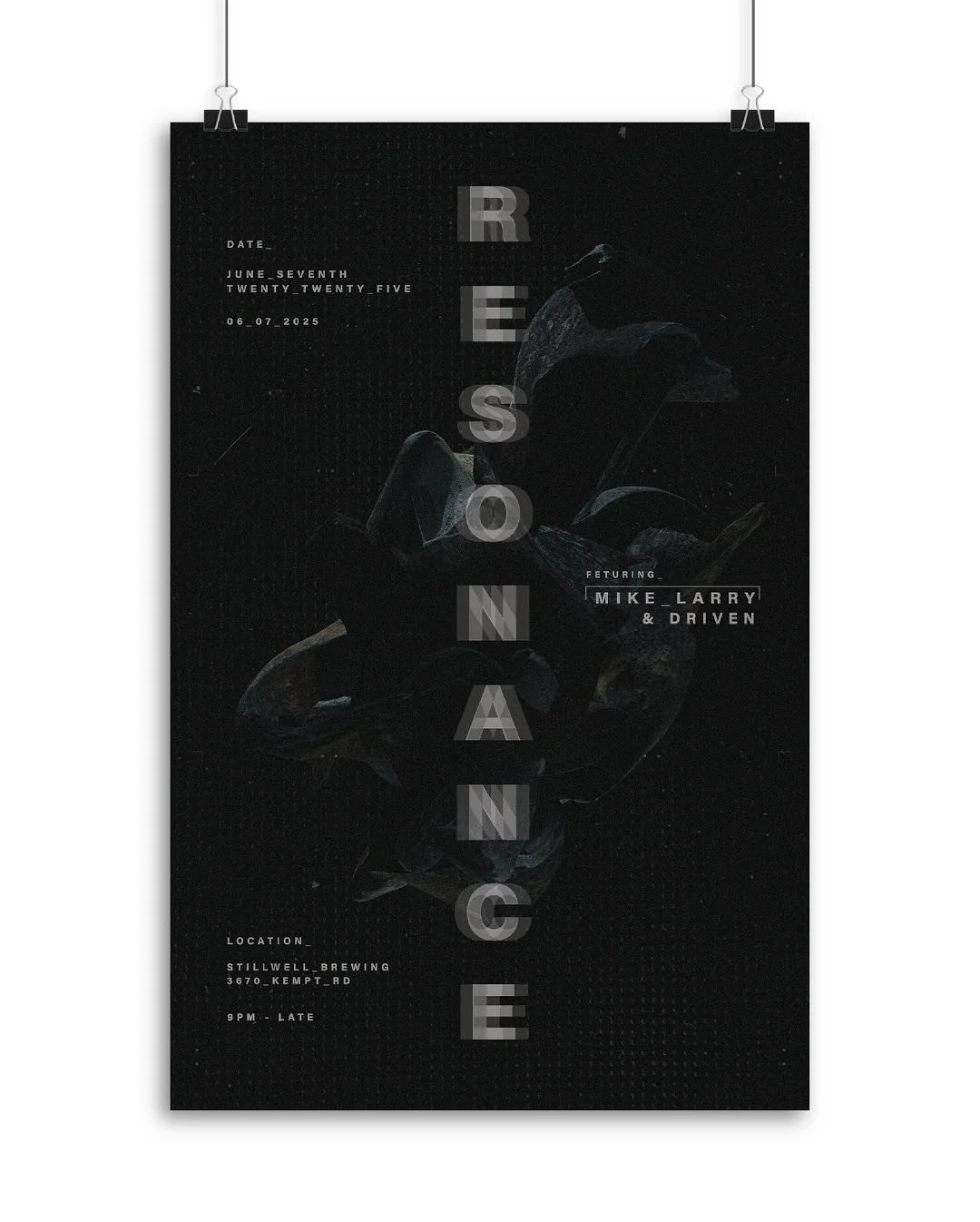 &ldquo;RESONANCE.ai&rdquo;

A poster I did for @rsnc.signal for their event at @stillwellbrewing featuring @only1mikelarry and @driven_music  on June 7th!