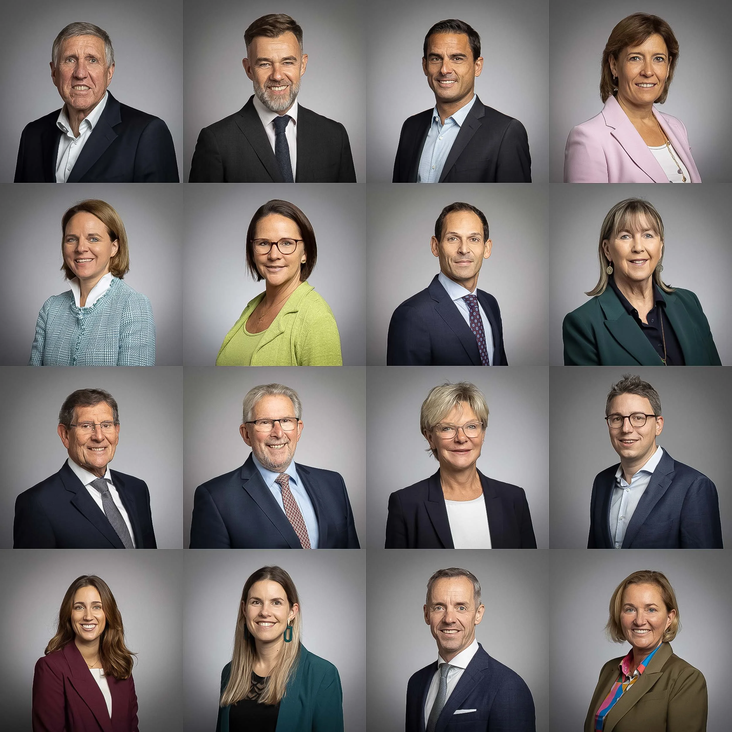 Portraits Chambre des Députés Luxembourg