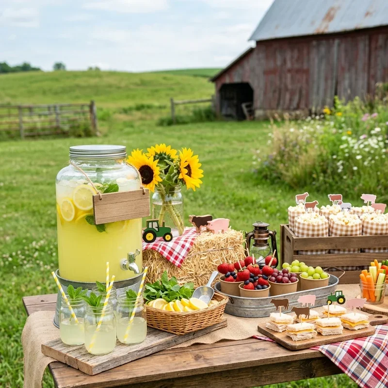 Farm Birthday Party Food Ideas