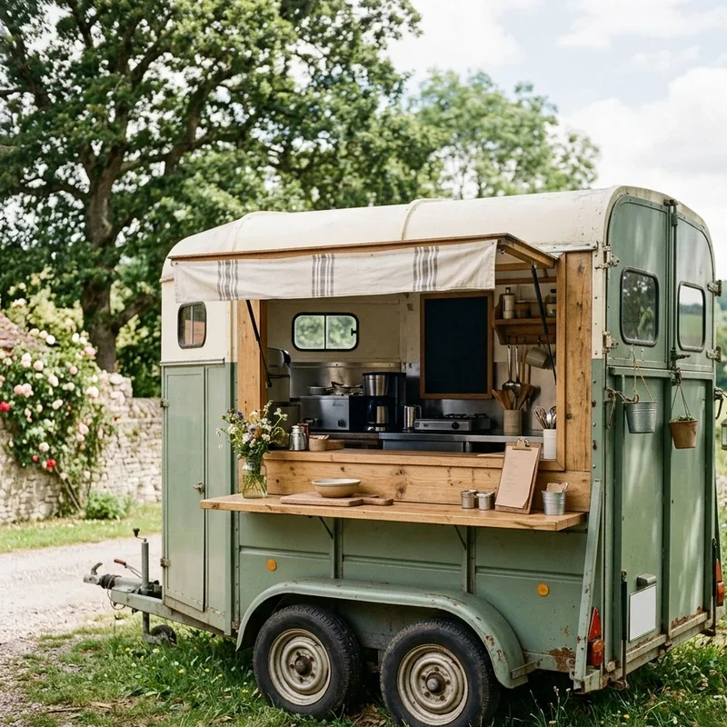 15 Horse Trailer Food Truck Ideas Everyone Will Love