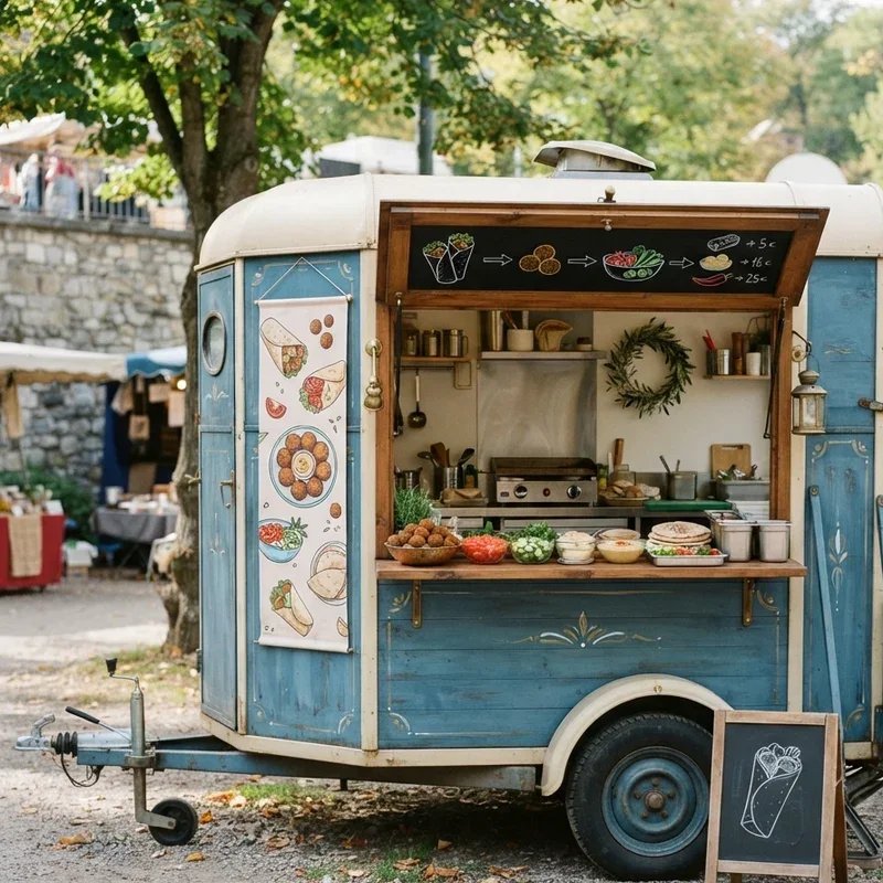 Horse Trailer Food Truck Ideas