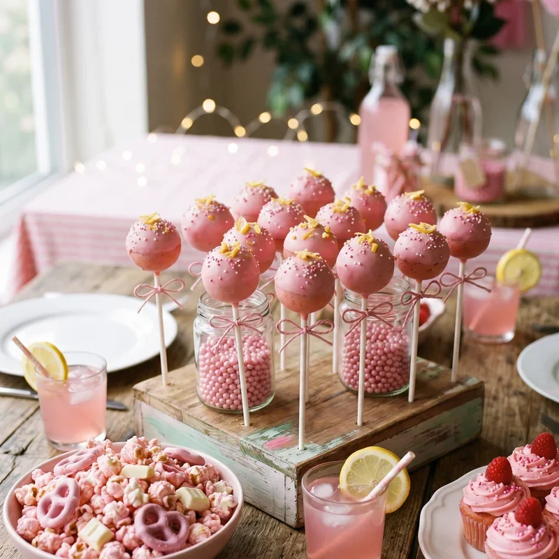 Pink Food Ideas for Party