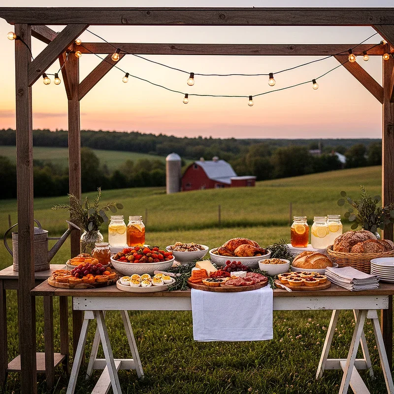 Party Food Table Ideas