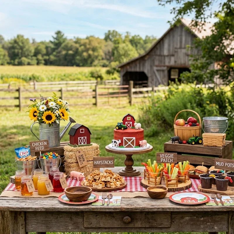 Farm Birthday Party Food Ideas