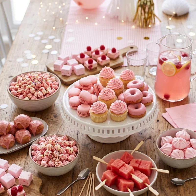15 Pink Food Ideas for Party for Sweet and Stylish Events