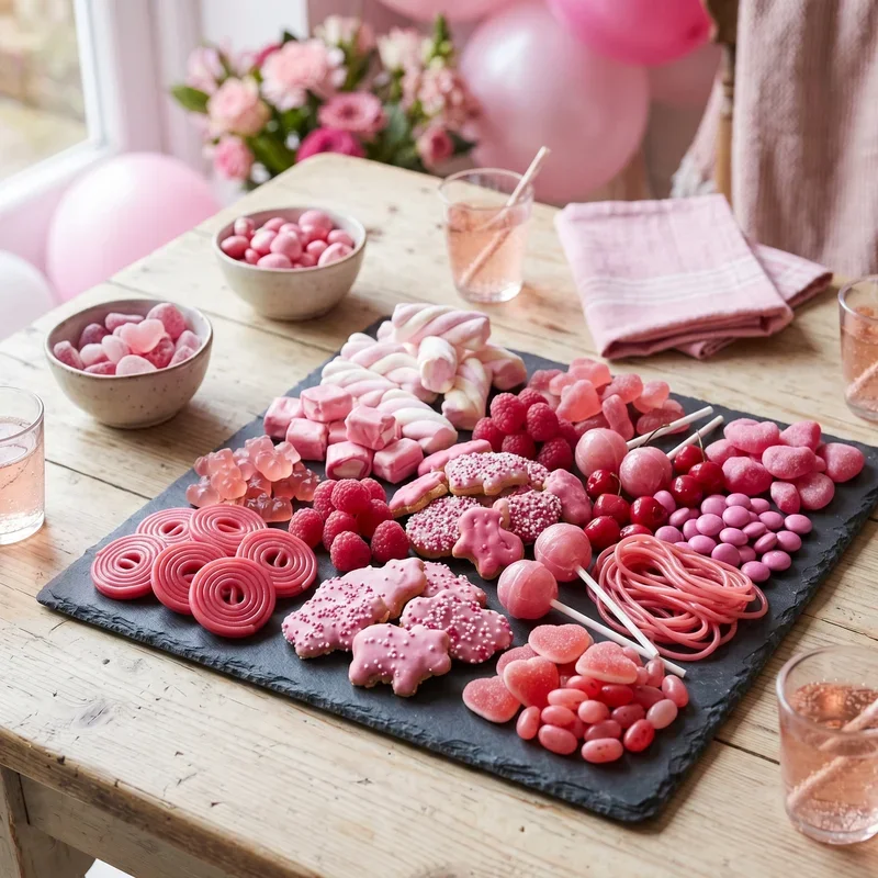 Pink Food Ideas for Party
