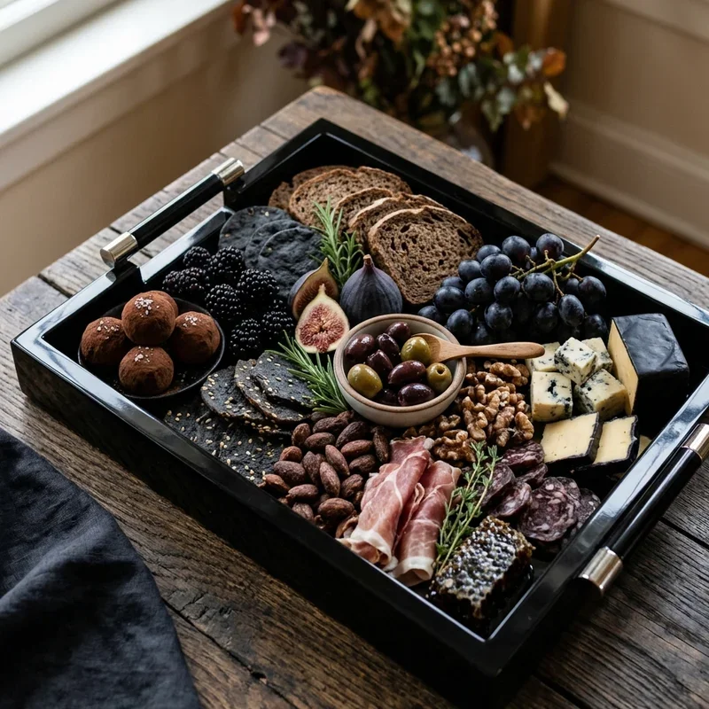 Black Food Board Ideas