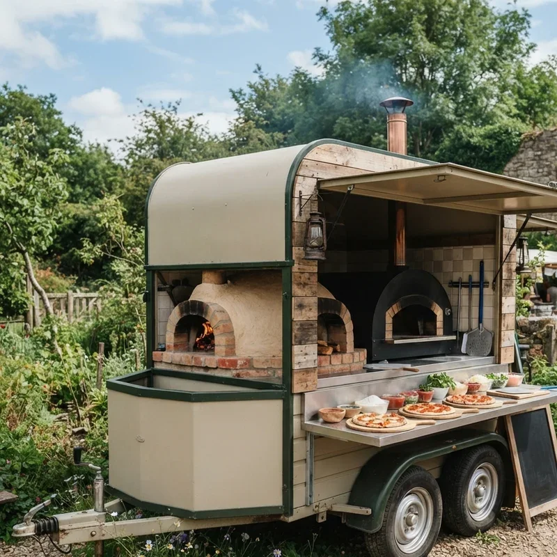 Horse Trailer Food Truck Ideas