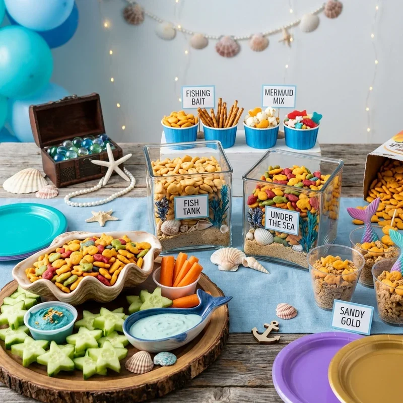 Easy Mermaid Party Food Ideas