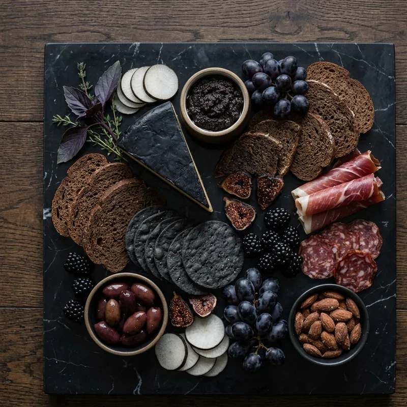 Black Food Board Ideas