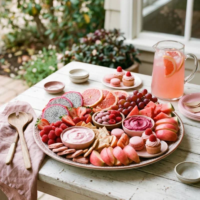 Pink Food Ideas for Party