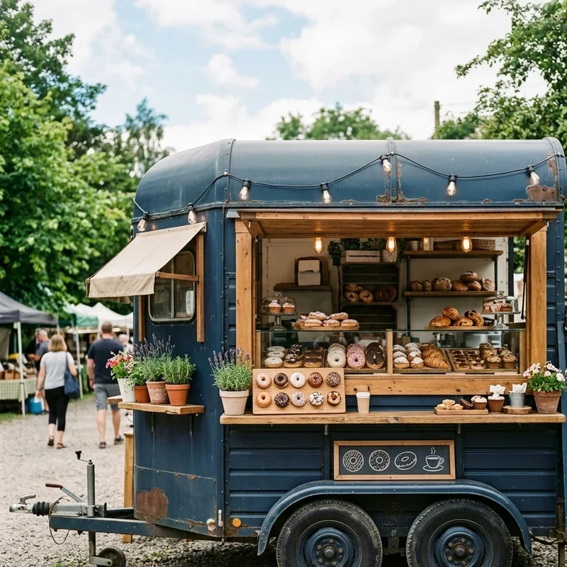 Horse Trailer Food Truck Ideas