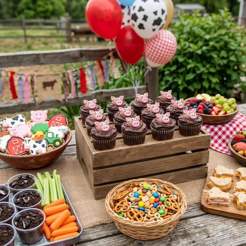 Farm Birthday Party Food Ideas