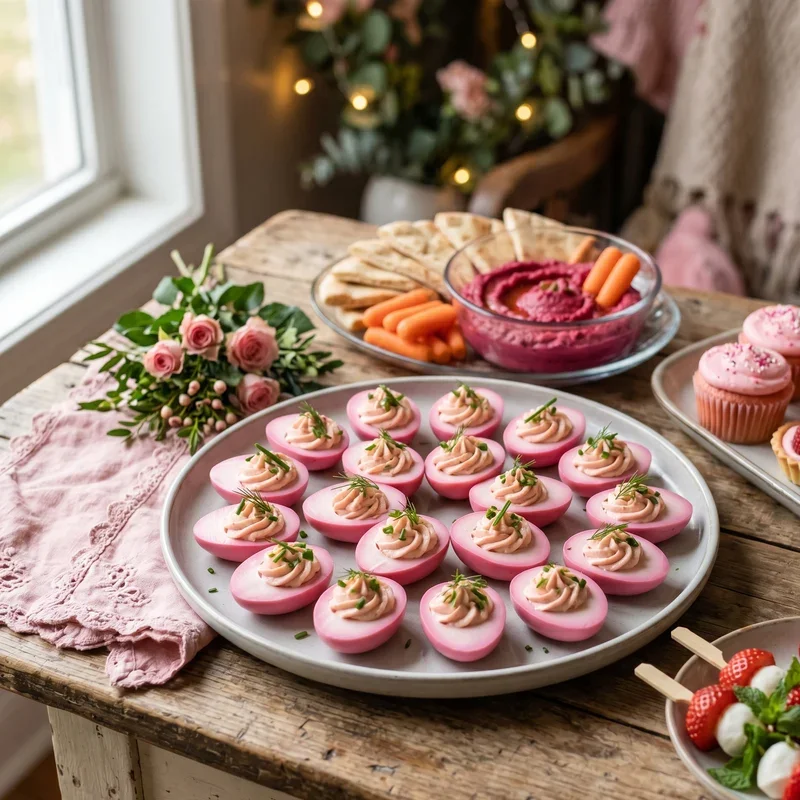 Pink Food Ideas for Party
