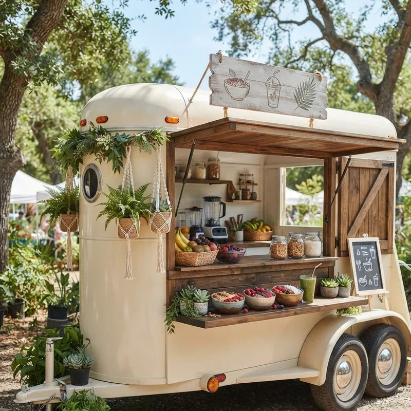 Horse Trailer Food Truck Ideas