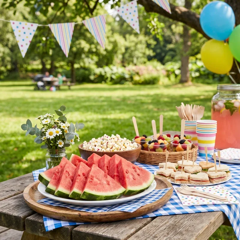 Park Birthday Party Food Ideas