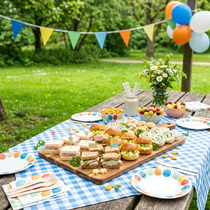 Park Birthday Party Food Ideas