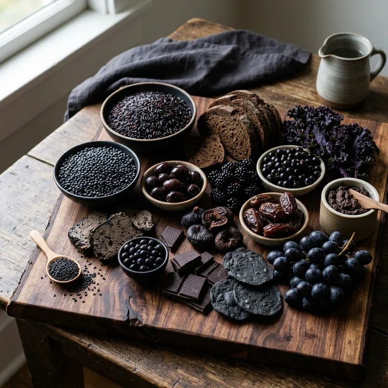Black Food Board Ideas