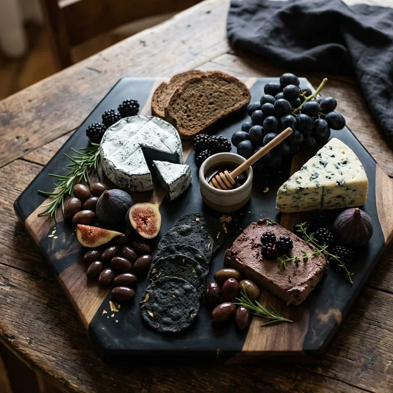 Black Food Board Ideas