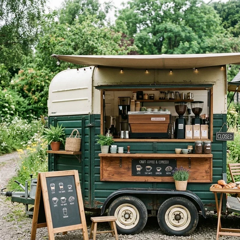Horse Trailer Food Truck Ideas