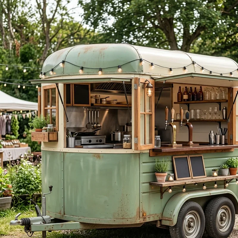 Horse Trailer Food Truck Ideas