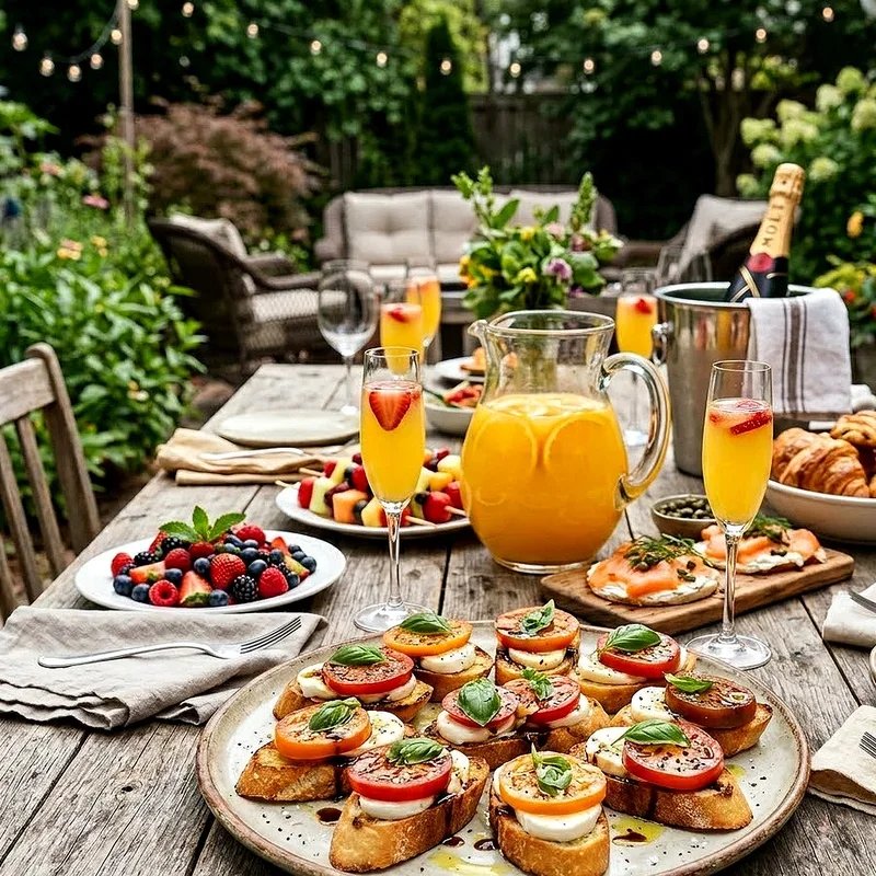 Mimosa Brunch Food Ideas