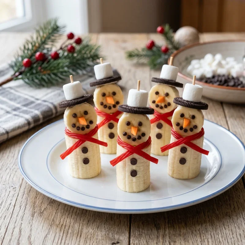 Snowman Food Ideas