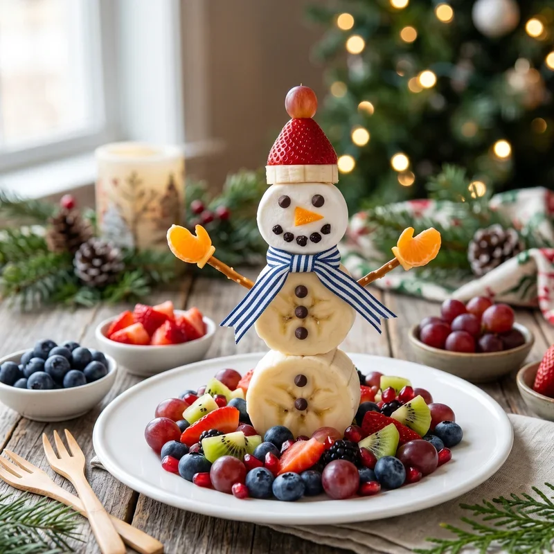 Snowman Food Ideas