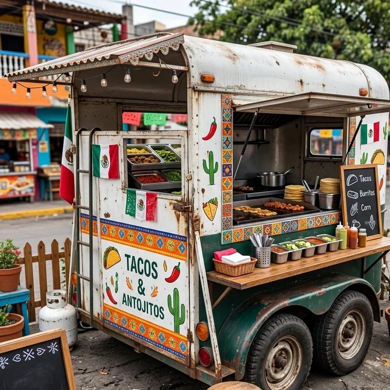 Horse Trailer Food Truck Ideas
